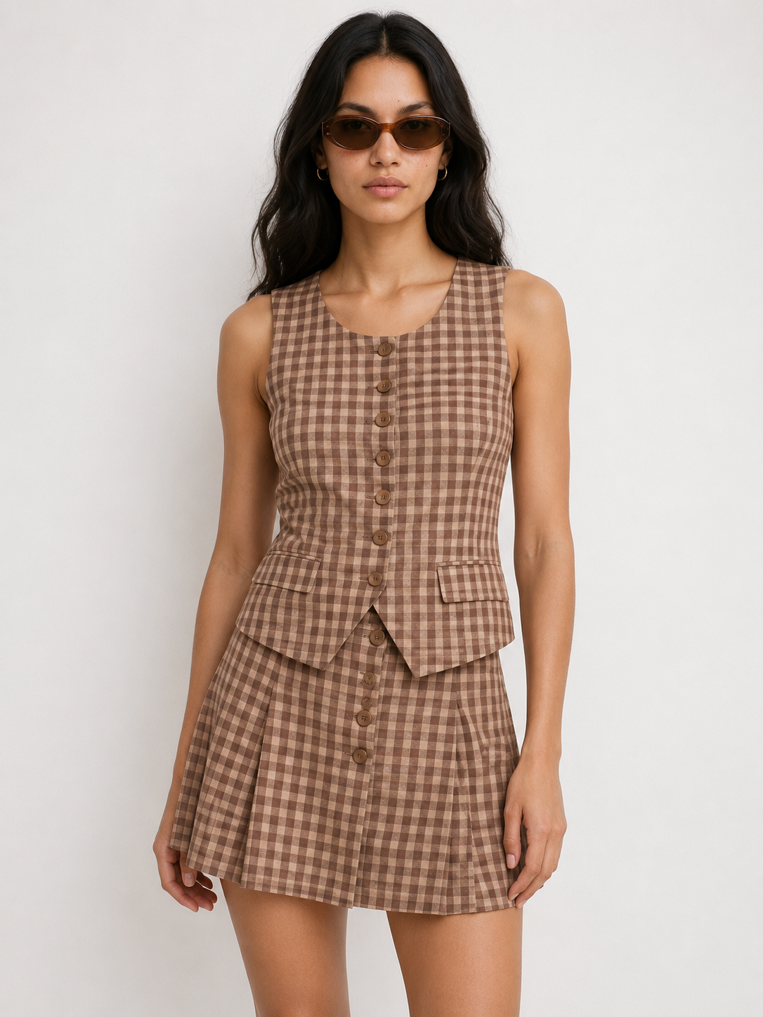 Mocha Muse Skirt Brown