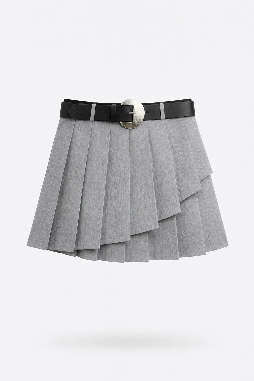 Mira Pleated Skort – Grey
