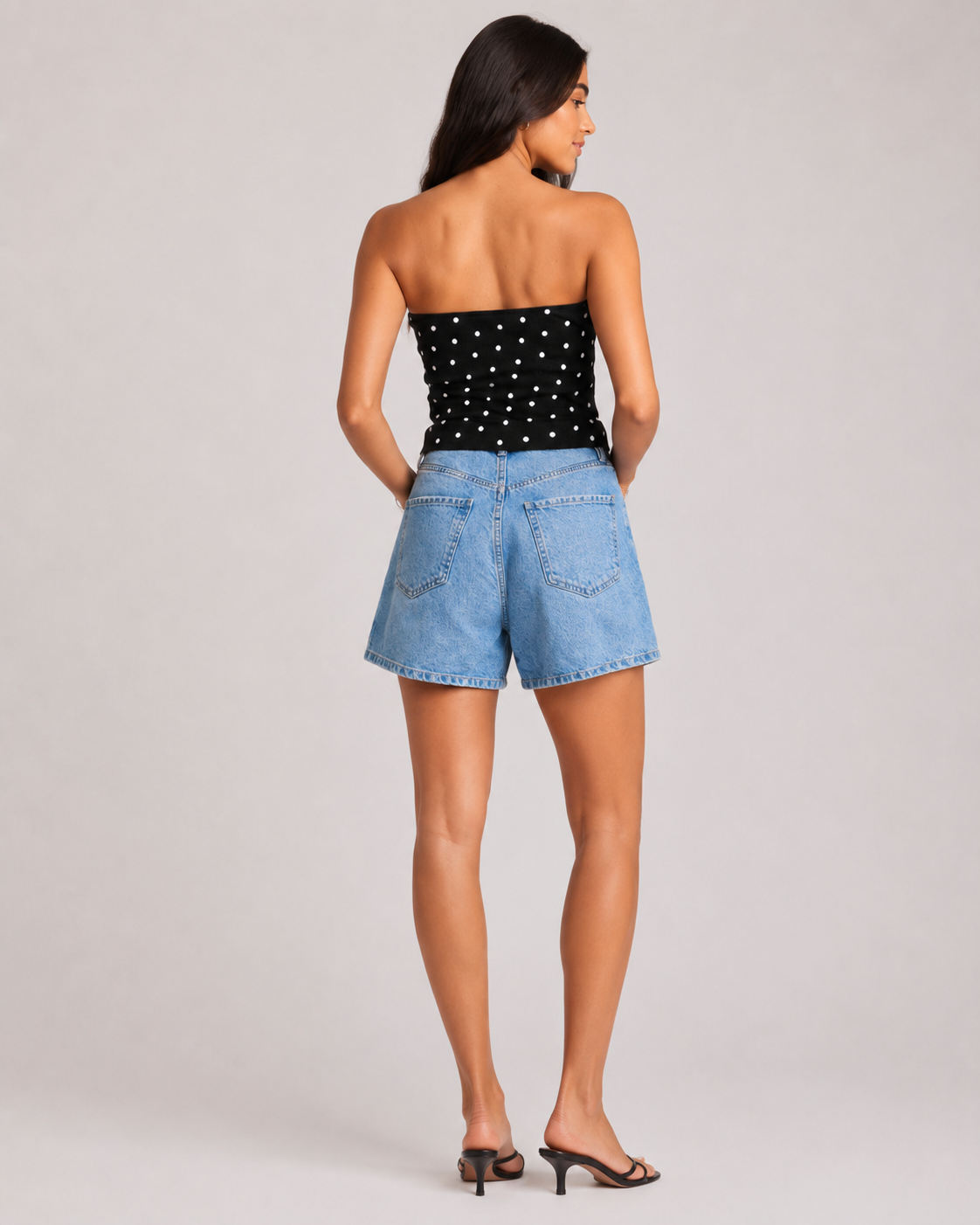 Top Polka Black
