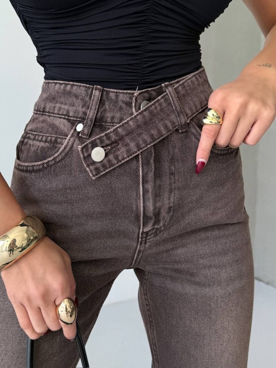 Members Jeans Mocha Brown