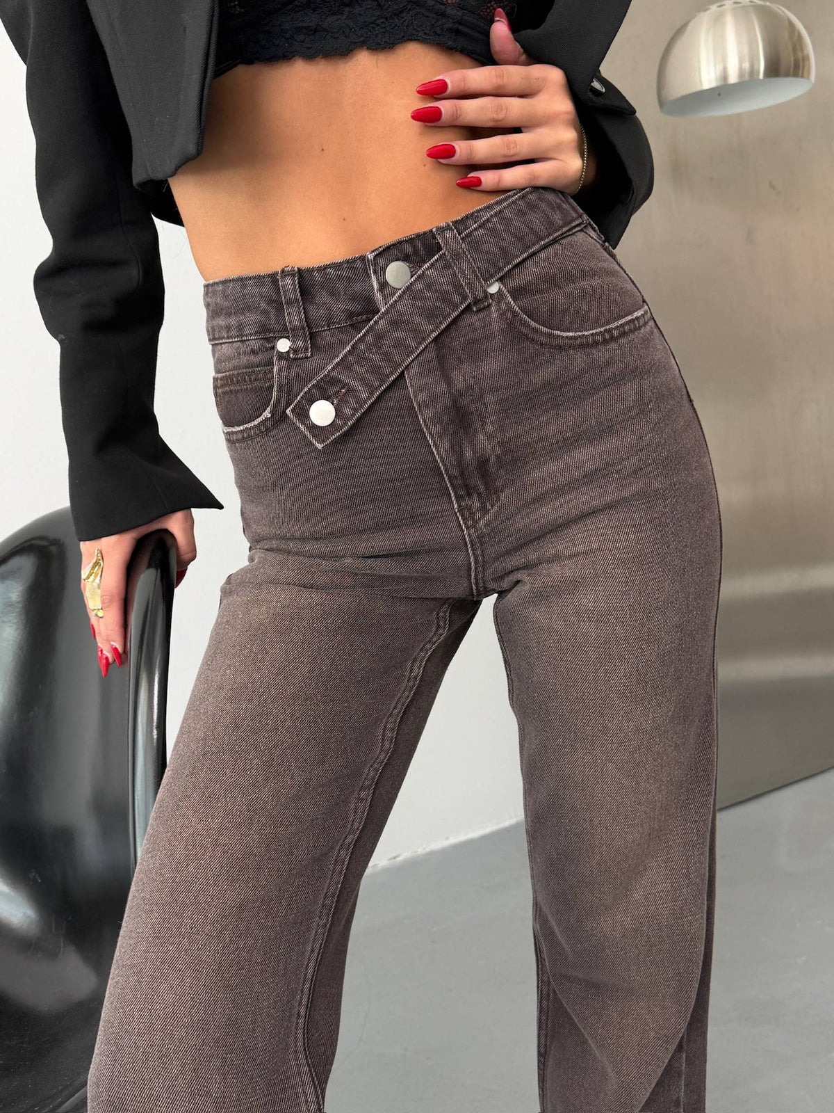 Members Jeans - Brown-3