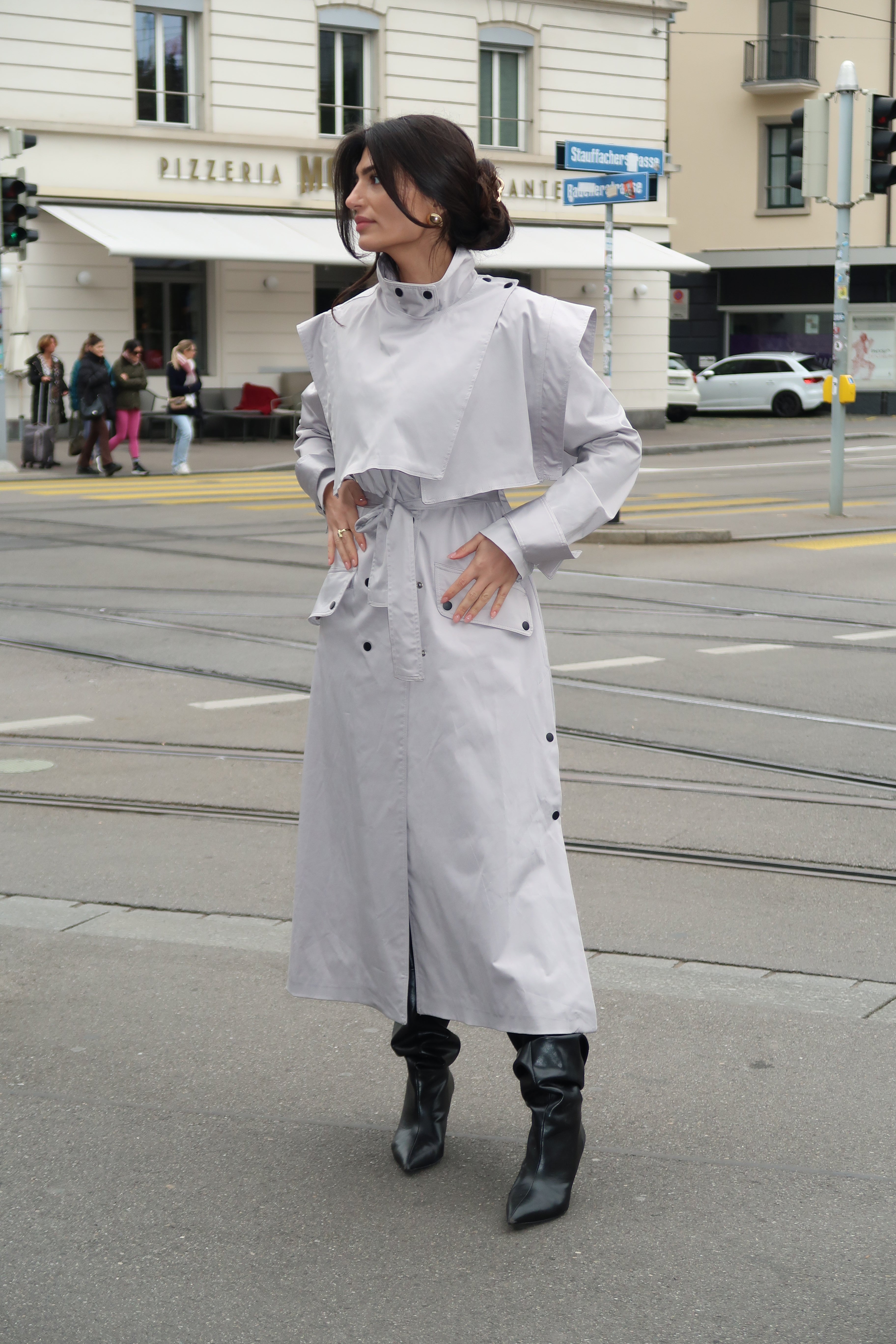 Rain Coat - Grey