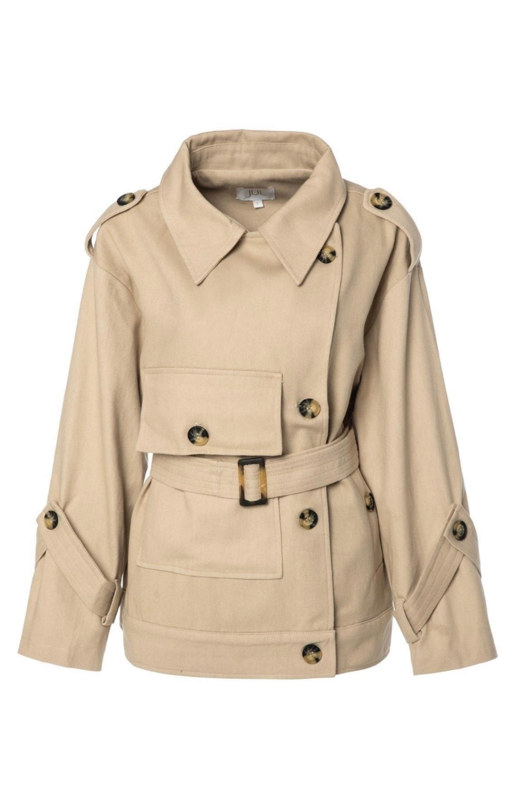 JL Gürteljacke Beige