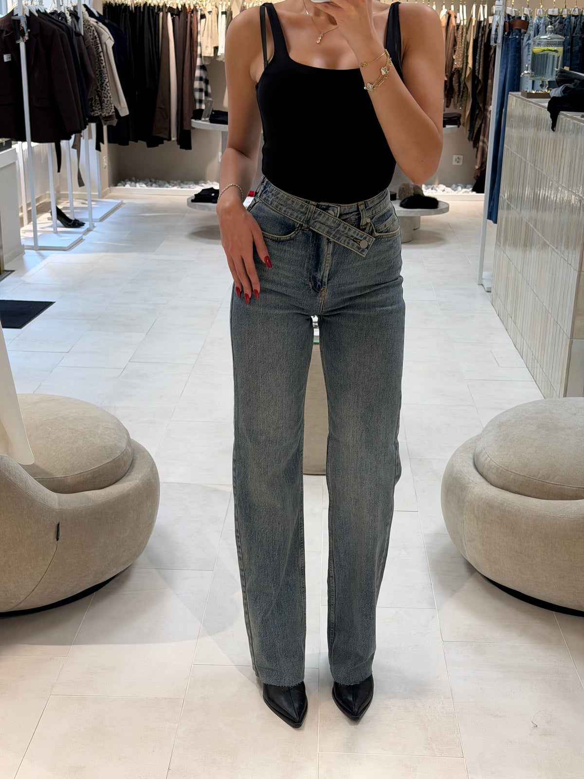 Members Jeans - Greyish Blue