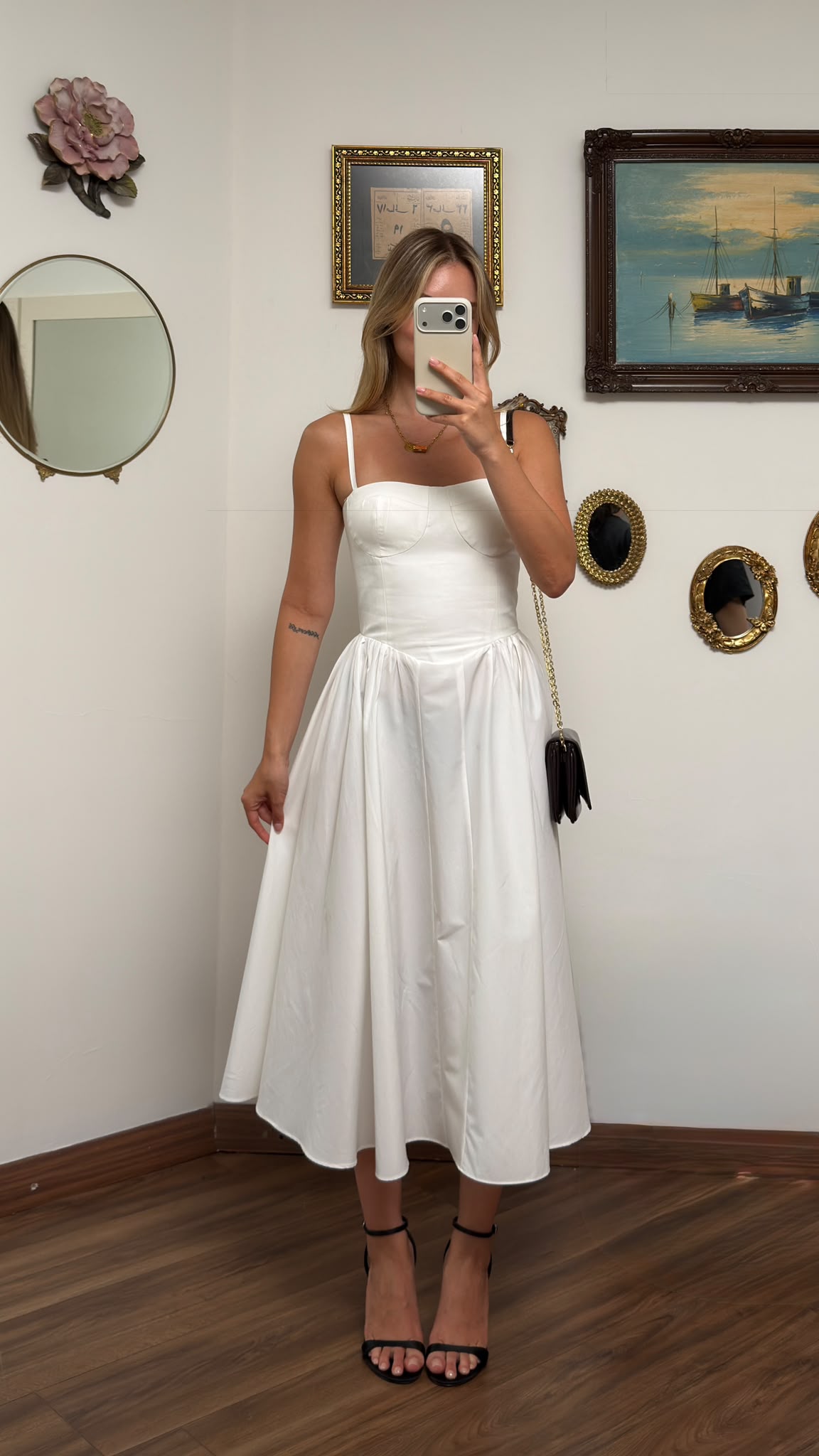 Femme Dress White