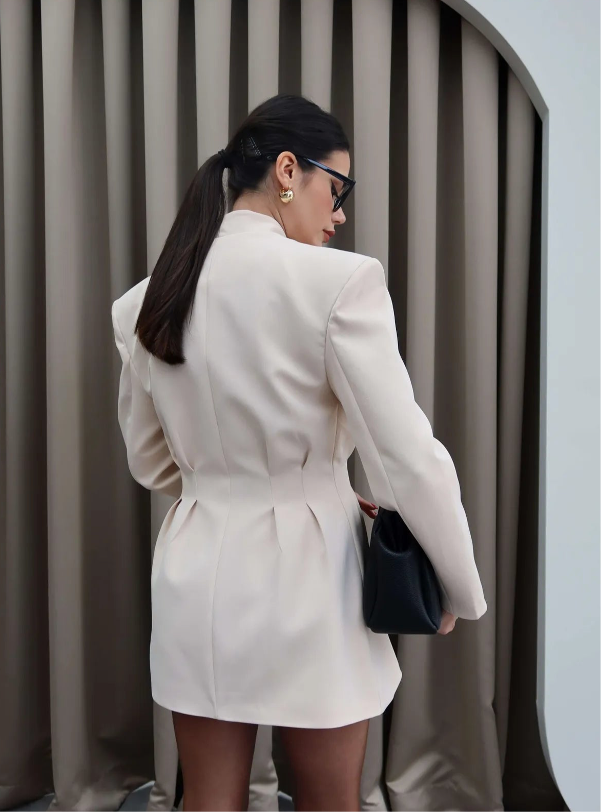 Colette Blazer with Mini-skirt