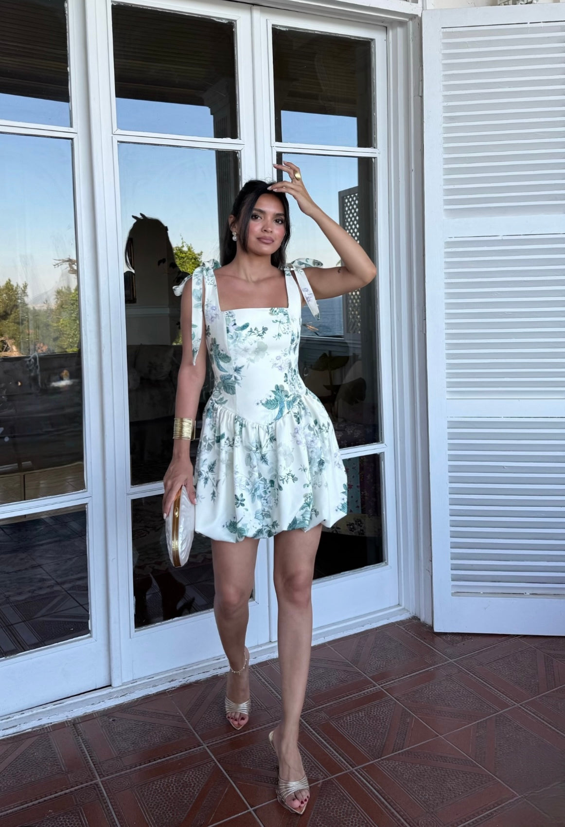 Bloom Dress White