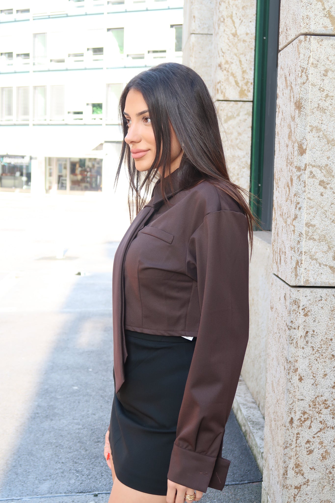 Mr Mister Shirt Brown