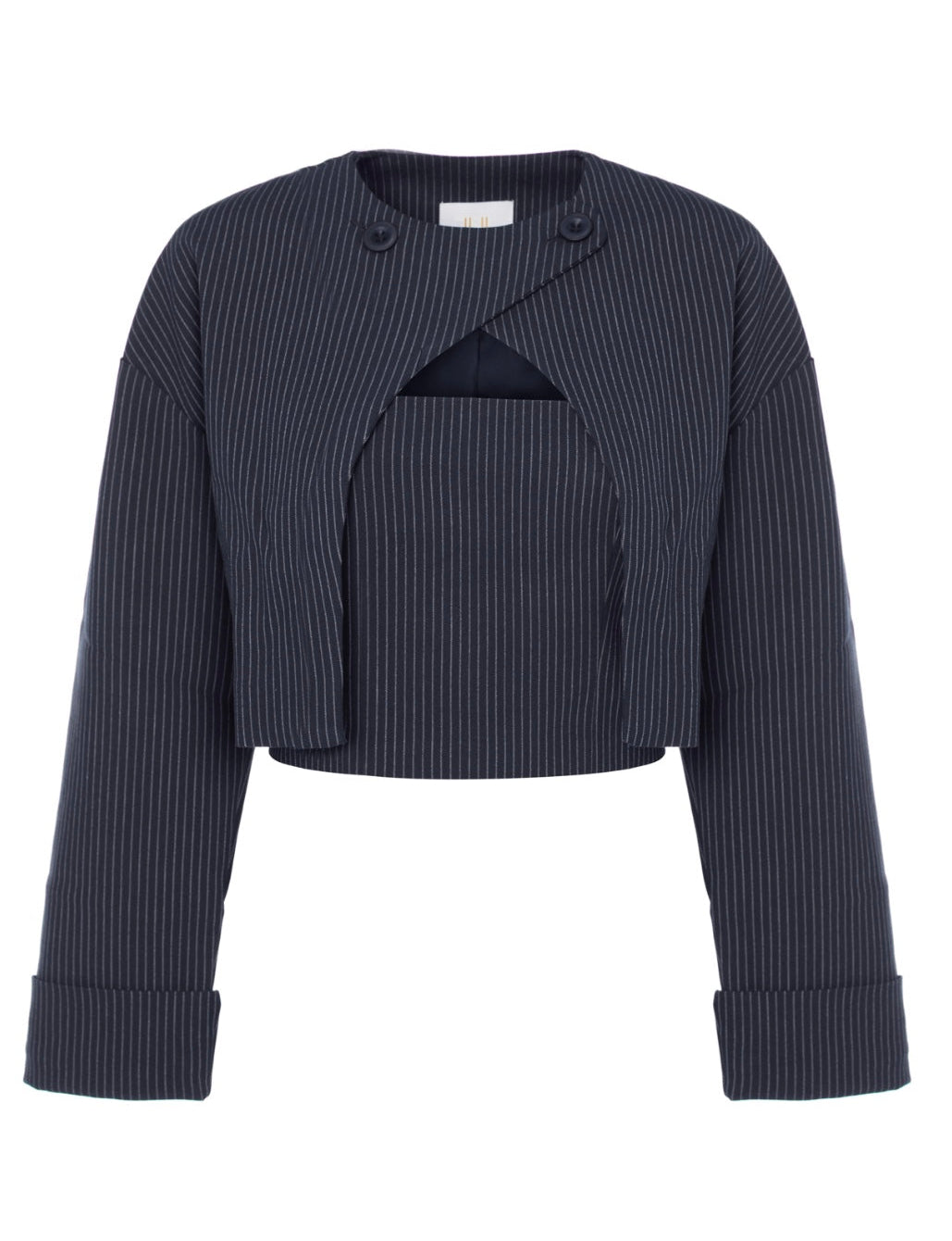 JL Manuela Blue Set – Blazer & Crop Top