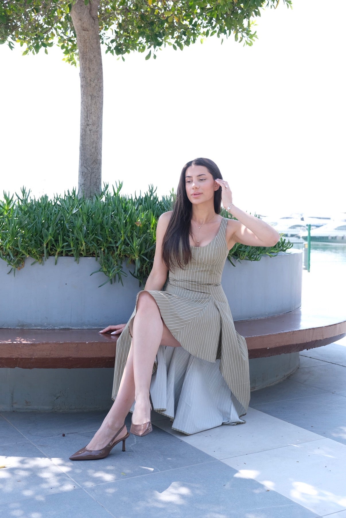 Lana Dress - Olive