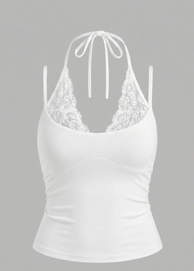 Lace Top White