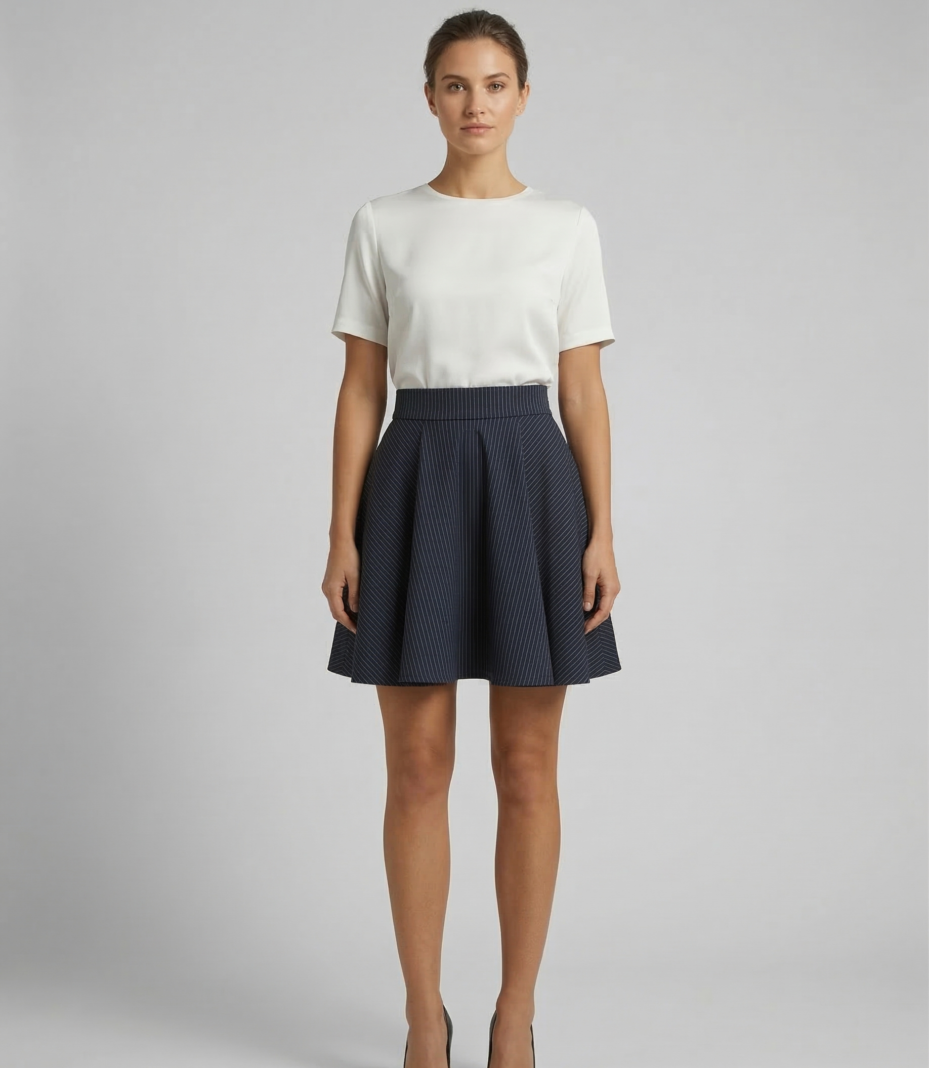 JL Manuela Blue Skirt