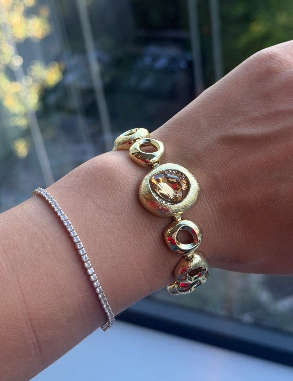 SW Gold Bracelet - One Stone Bronze-1