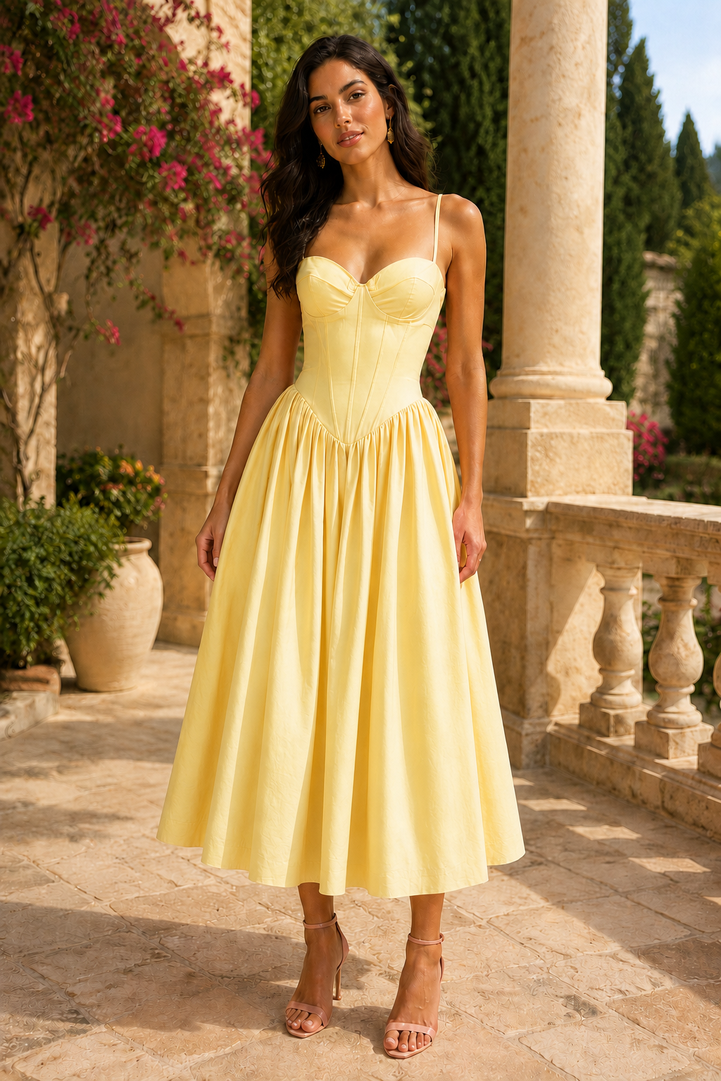 The Princess Dress – Yellow-1