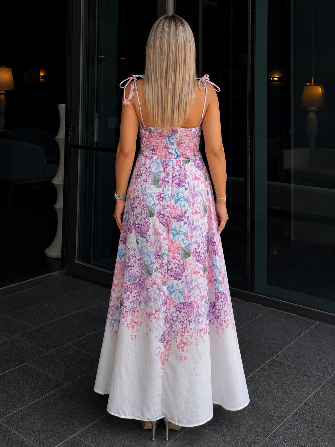 Lady Balerina Dress Lavender Blue