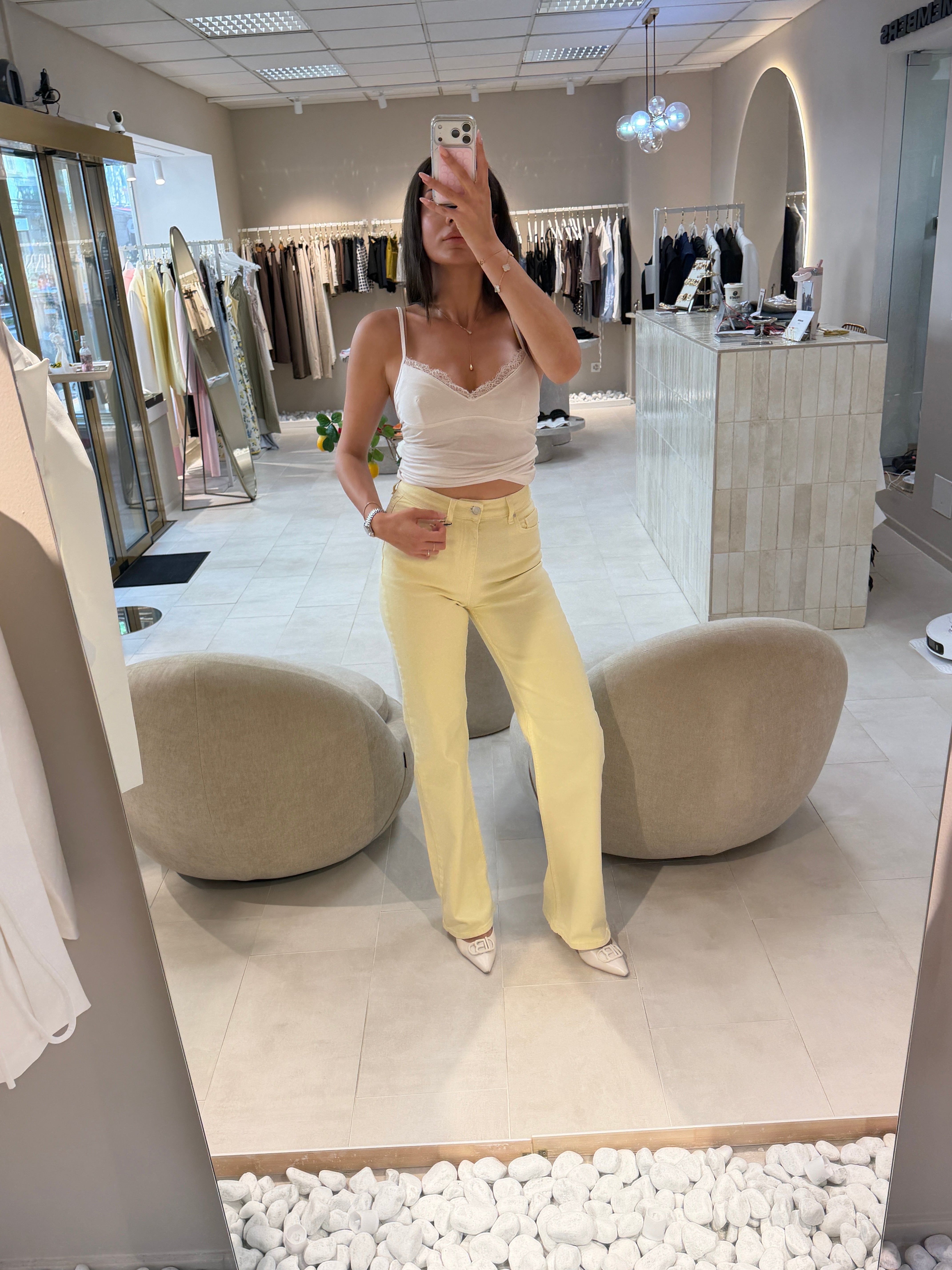 Buttermilk Yellow Jeans-2