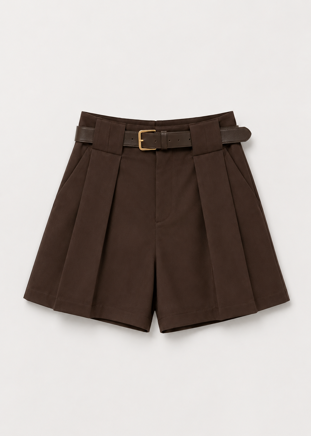 D.Shorts Brown premium-1