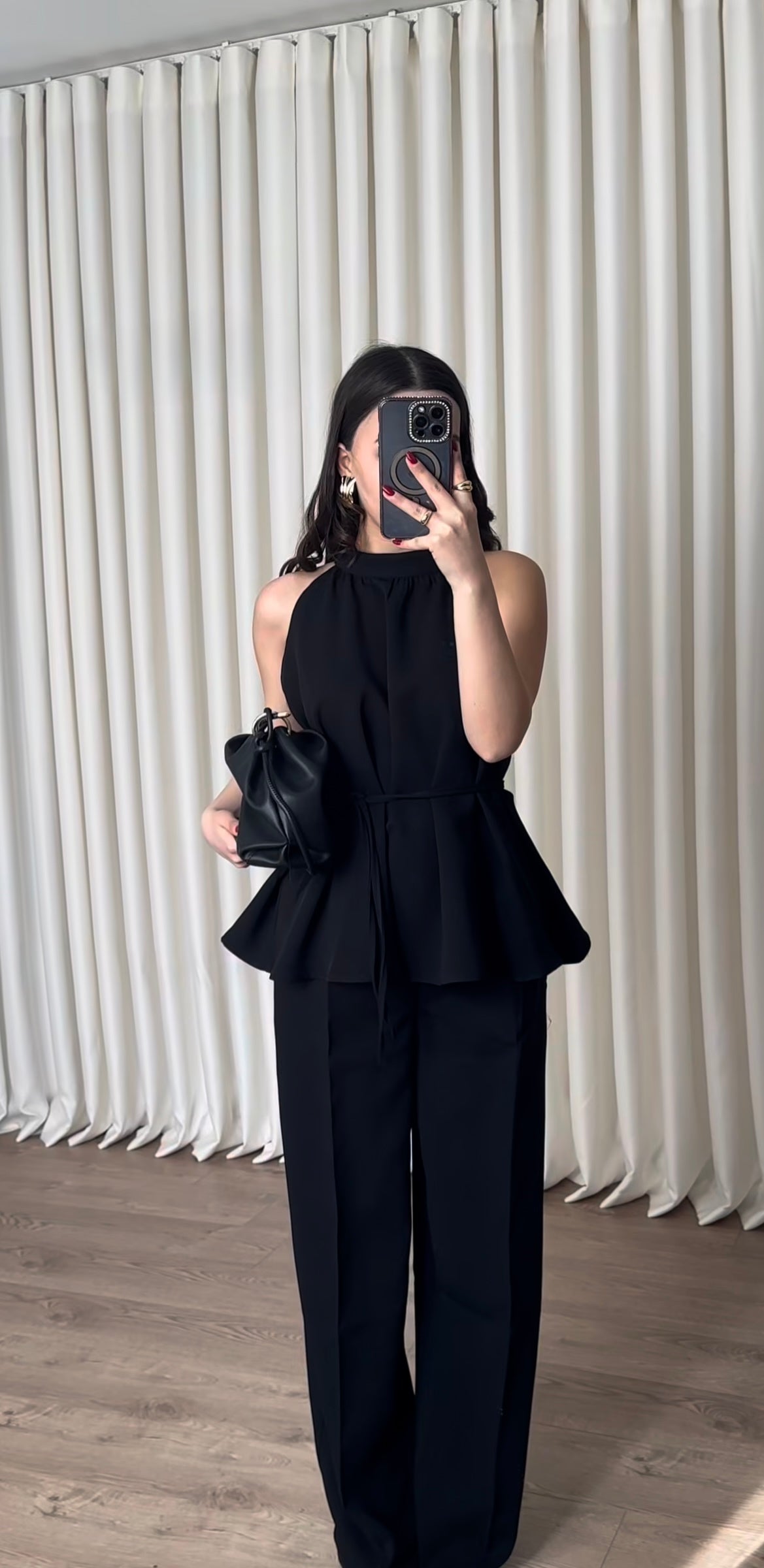 Mely Two-Piece Set – Black