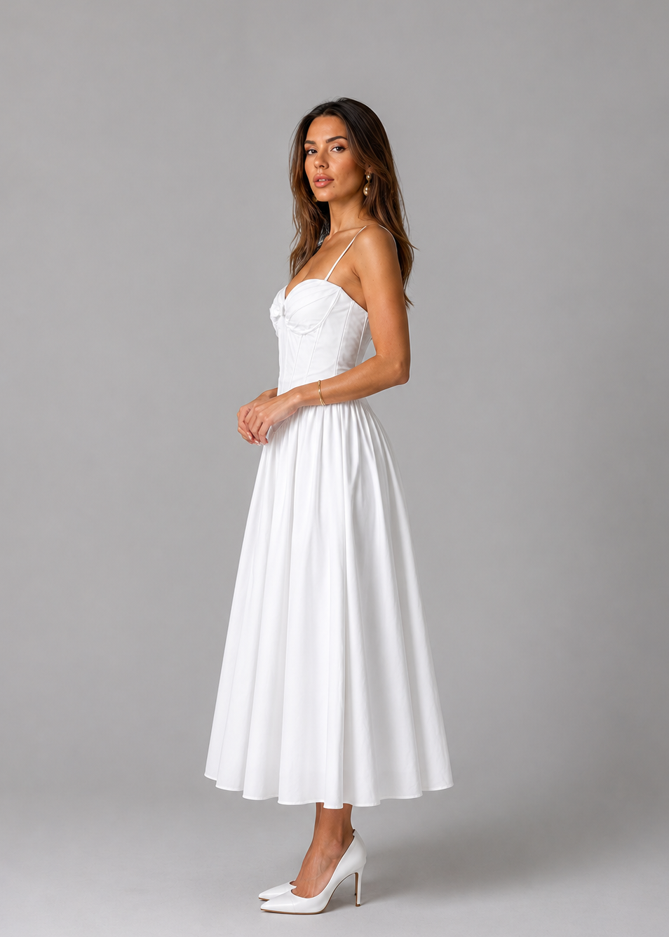 The Princess Dress - White-2