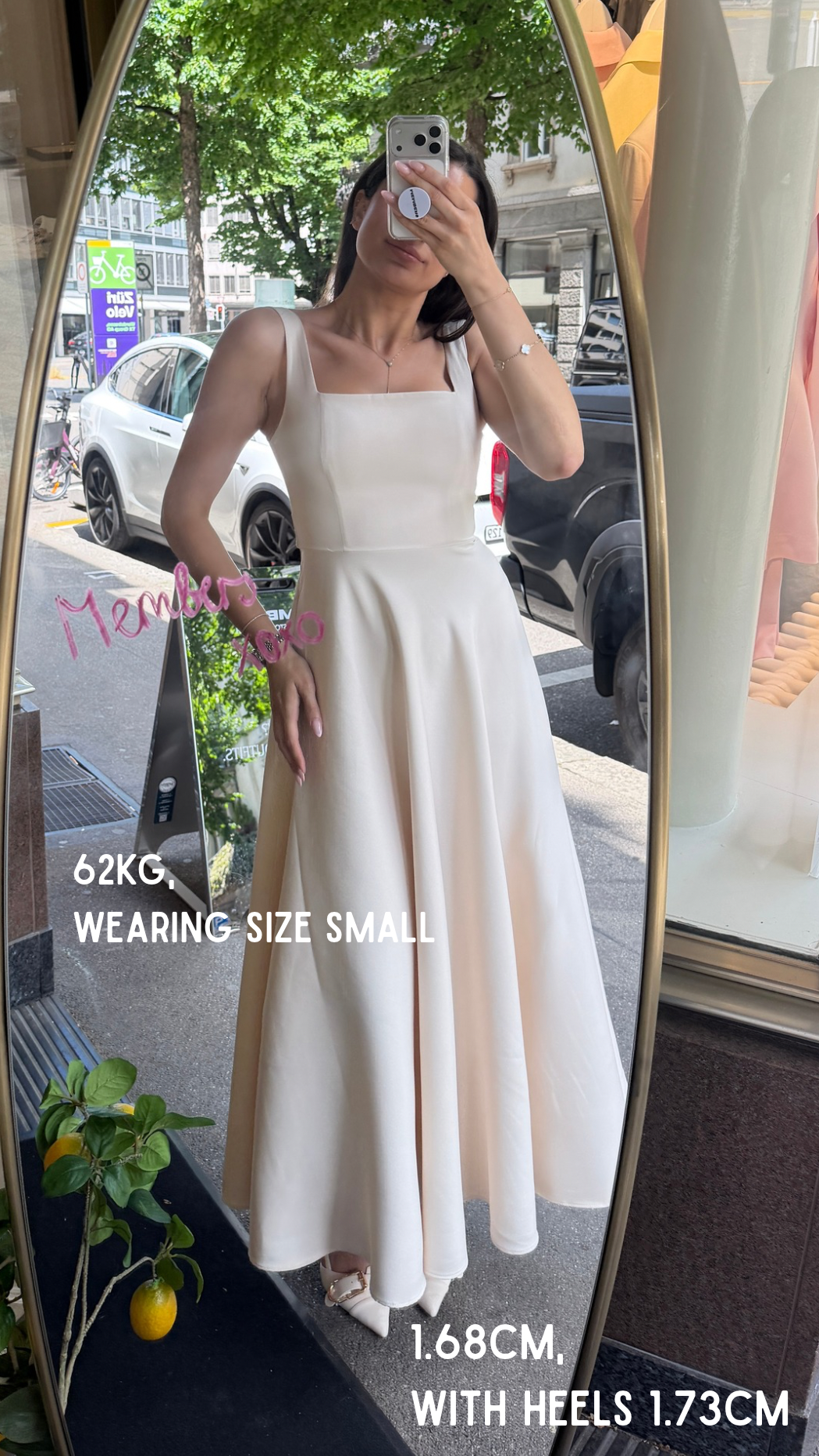 Pola Dress – Beige