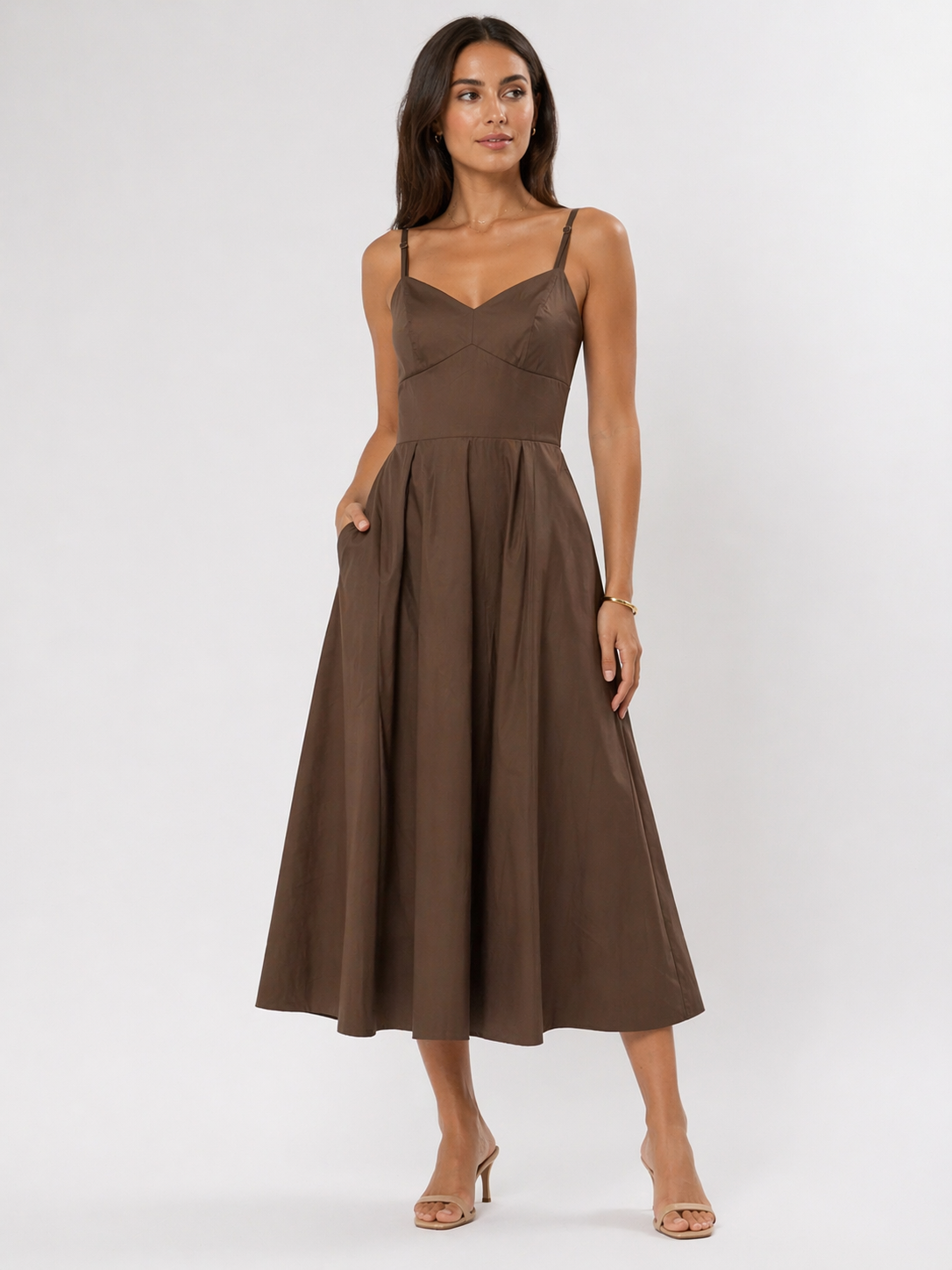 Midi Dress - Femme Black