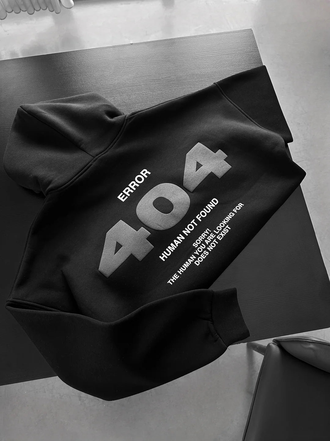 Error 404 Hoodie – Anthracite