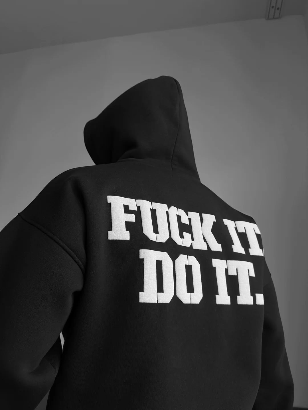 Fuck It. Do It. Hoodie – Black