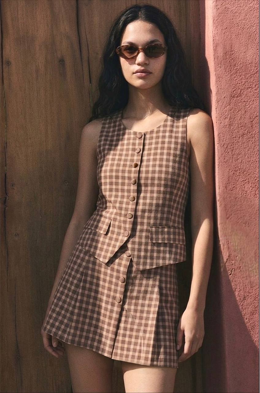 Mocha Muse Skirt Brown
