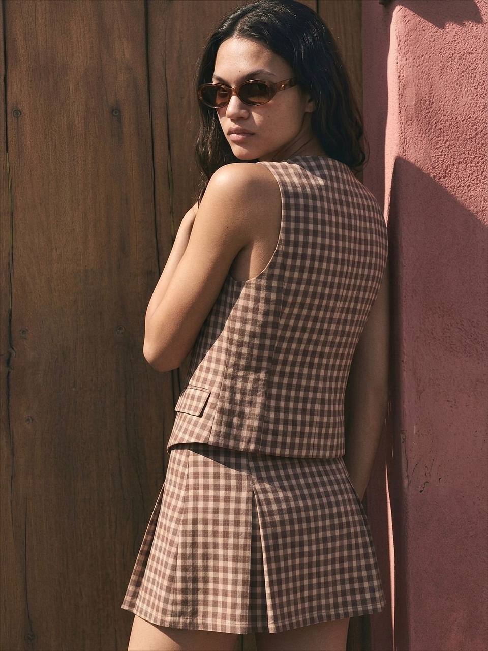 Mocha Muse Skirt Brown