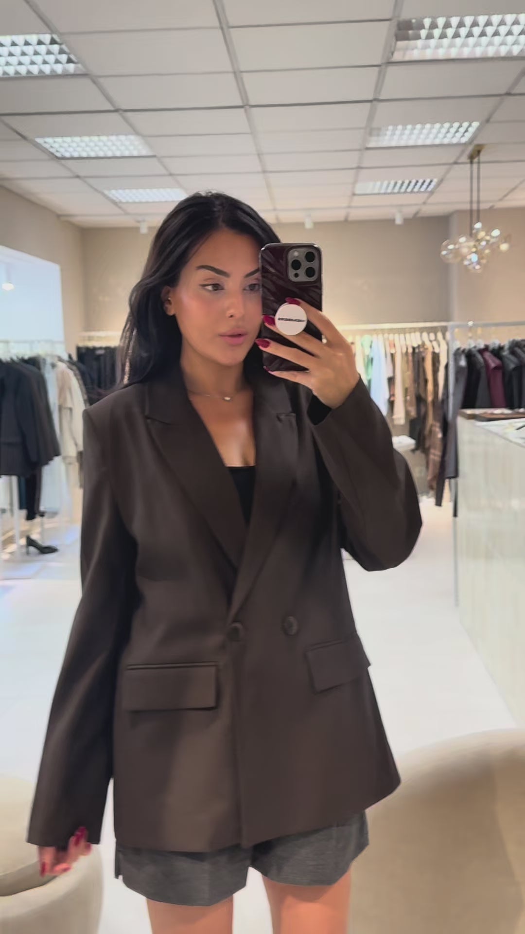 Kendall Blazer - Brown-2